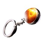 Key ring, model Solar System, Sun